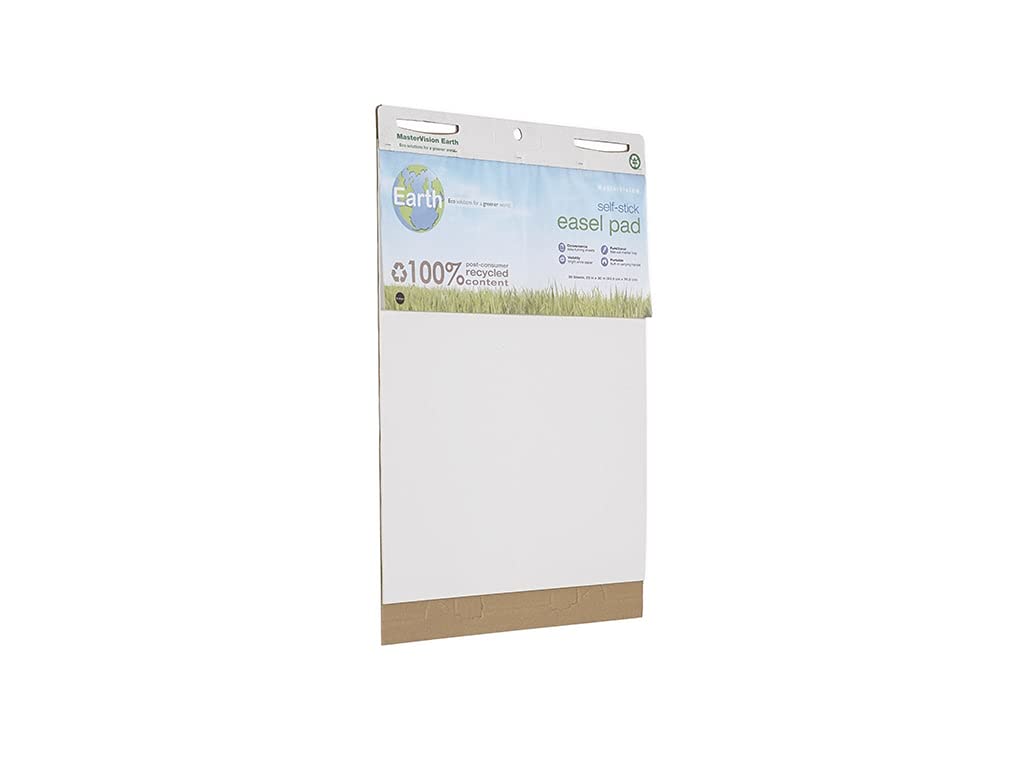 Self-Stick Easel Pad 30" x 25" 2 Pack White D925939