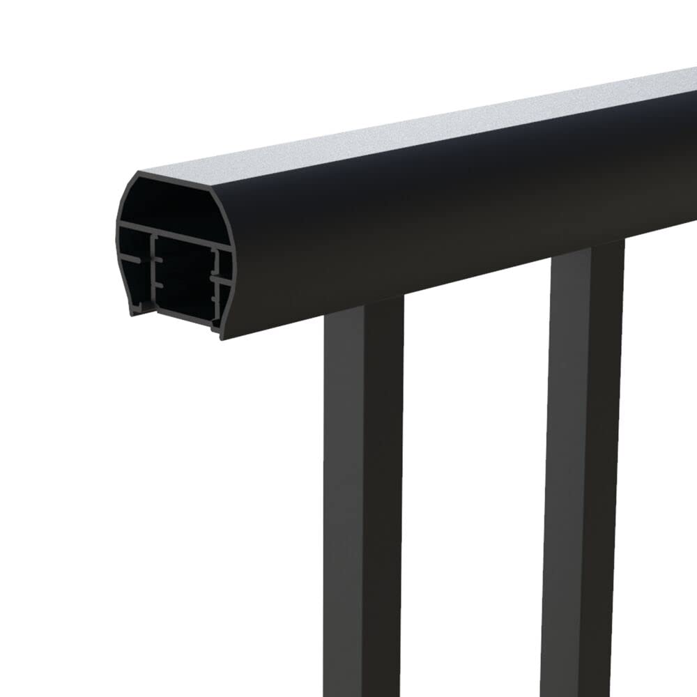 8’ x 36” Matte Black Aluminum Stair Kit J915741