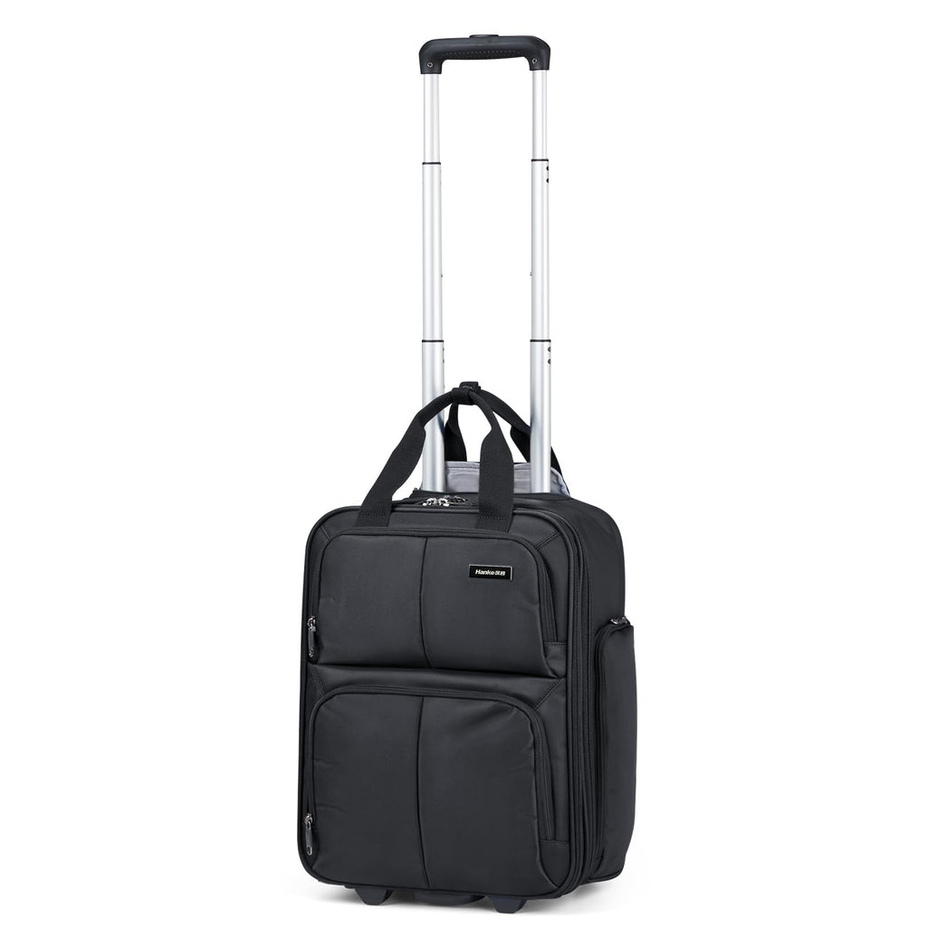 16 Inch Underseat Carry On Luggage with 2 Wheels Q519319