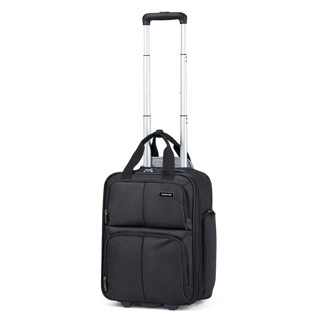 16 Inch Underseat Carry On Luggage with 2 Wheels Q519319