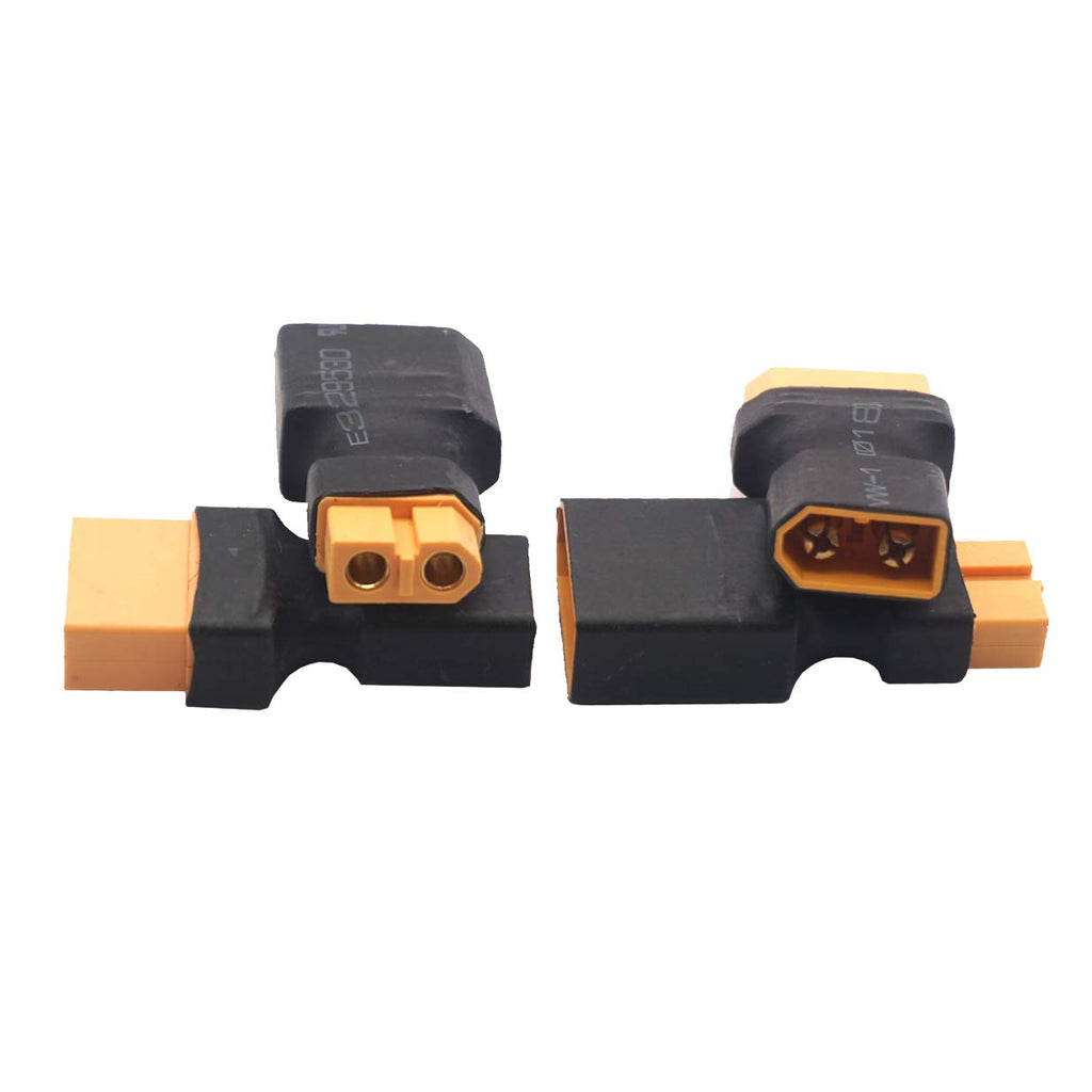 14AWG XT60 Parallel Battery Connector 2-Male to 1-Female Cable Y Splitter Z978