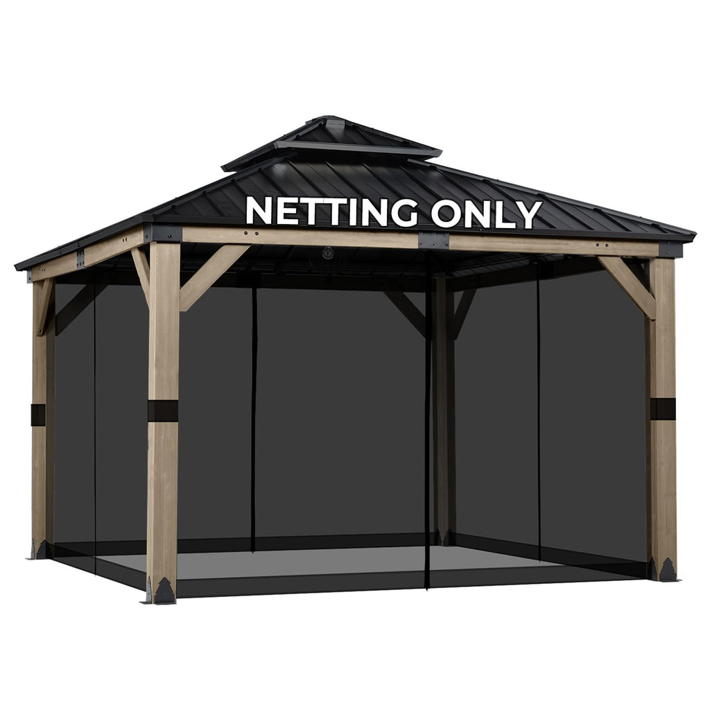 10'x10' 4-Panel Polyester Mesh Netting W43643