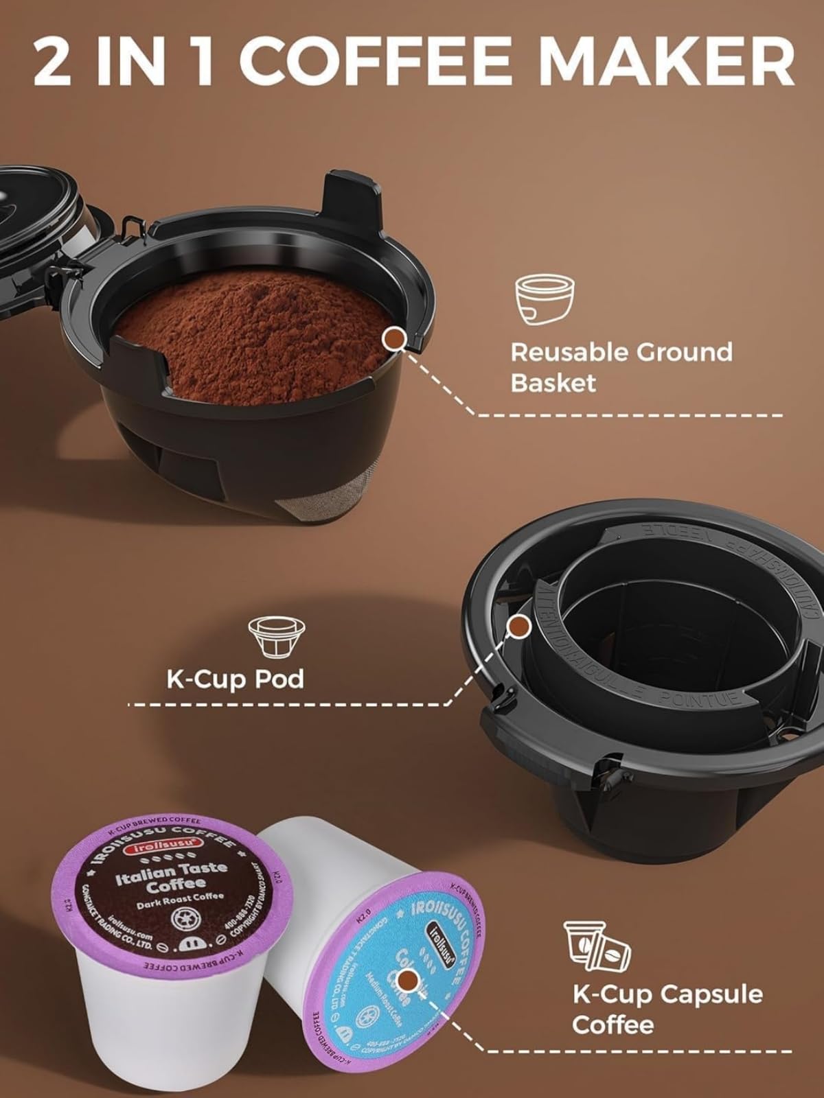 Single Serve Coffee Pod Maker X39297