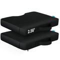 Portable Extra Thick Waterproof Stadium Seat Cushions with Handle, 2PCS V57426
