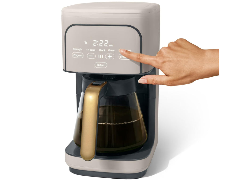 12-Cup Programmable Coffee Maker with Glass Carafe U397804