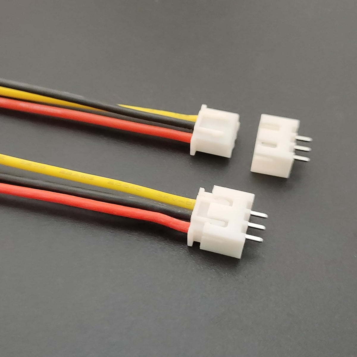 50Pcs 25Pairs JST-XH Connector Kit 2.54mm 3 Pin Male Female with Flat Wire Cable 300mm Z163