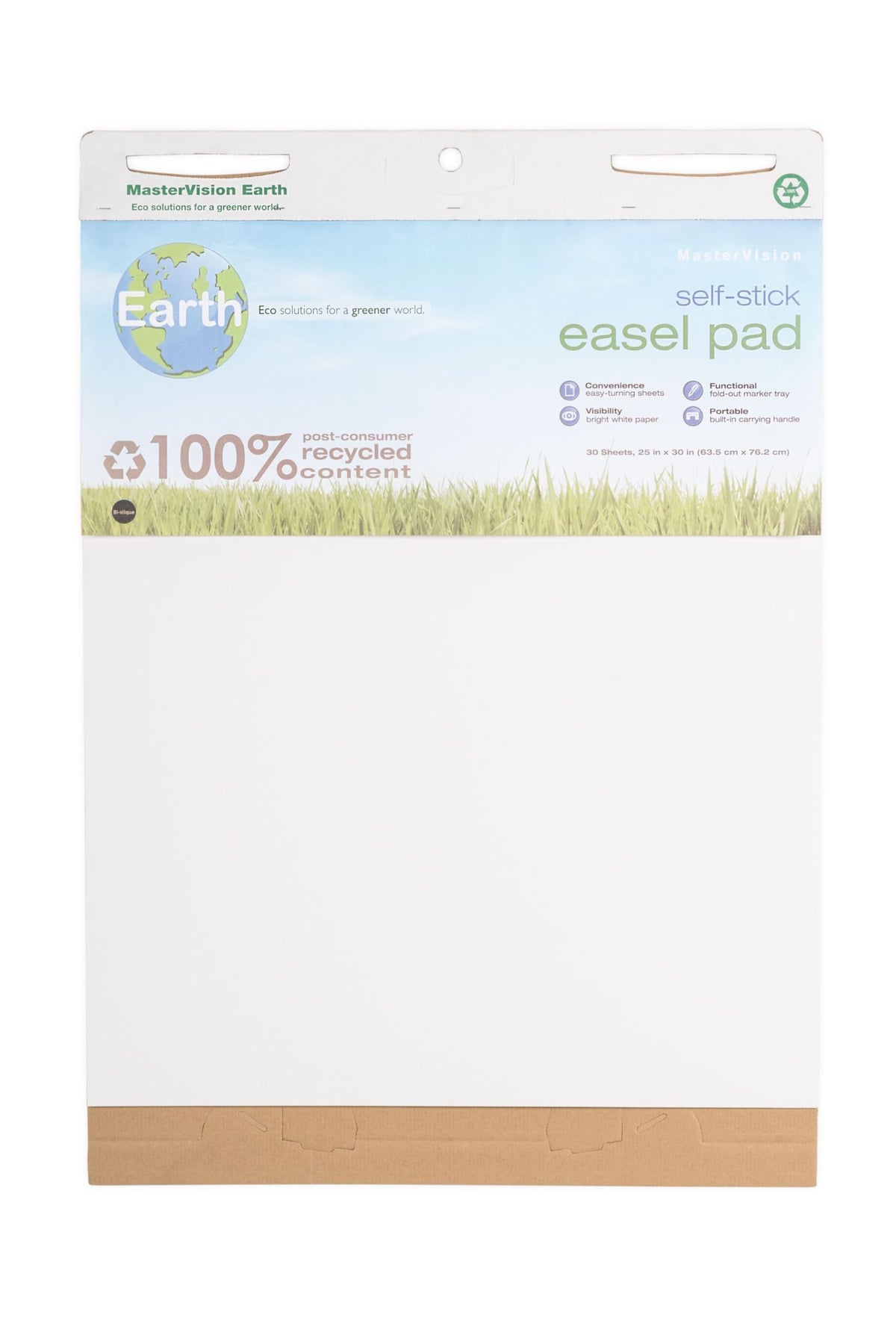 Self-Stick Easel Pad 30" x 25" 2 Pack White D925939