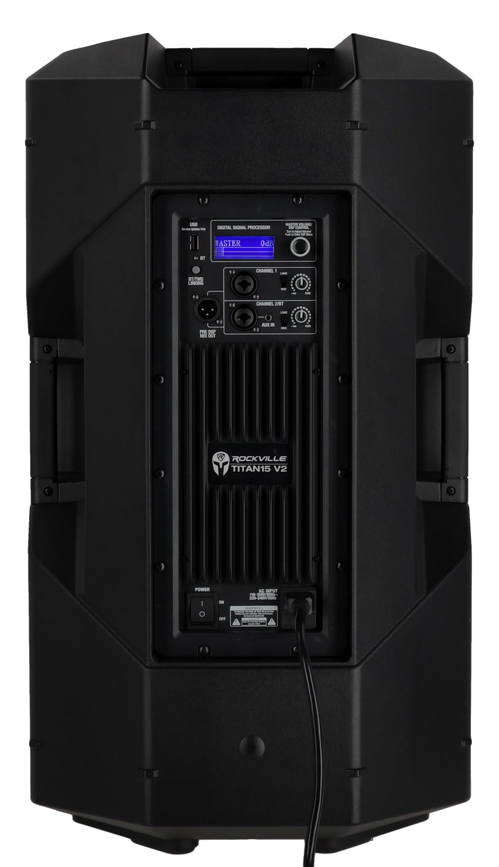 15" Powered PA Speaker with Bluetooth Q86403