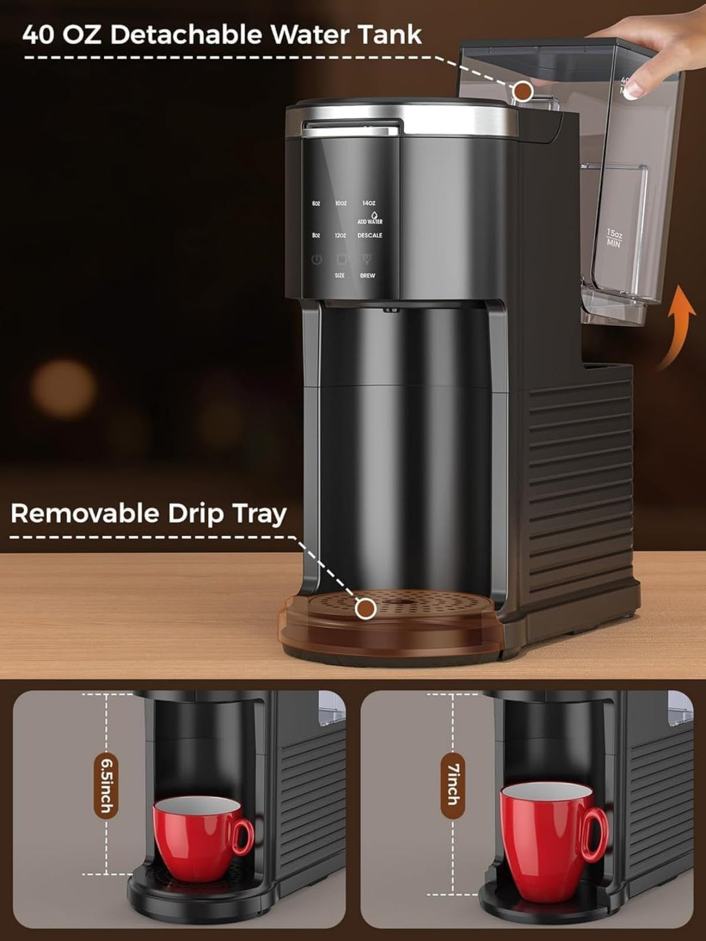 Single Serve Coffee Pod Maker X39297