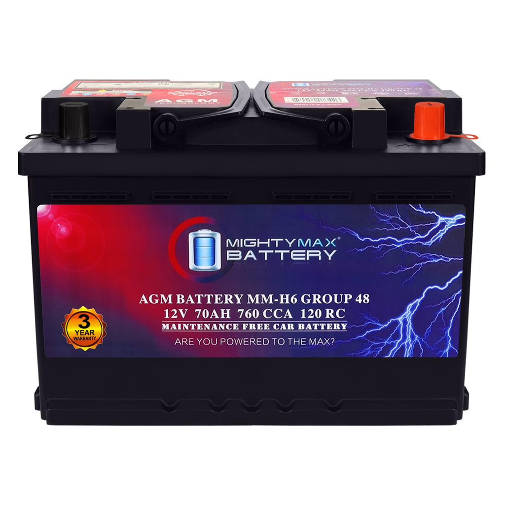 12V 70 AH AGM Car Battery J793347
