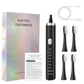 Rechargeable Electric Toothbrush with 4 Replacement Heads Q319