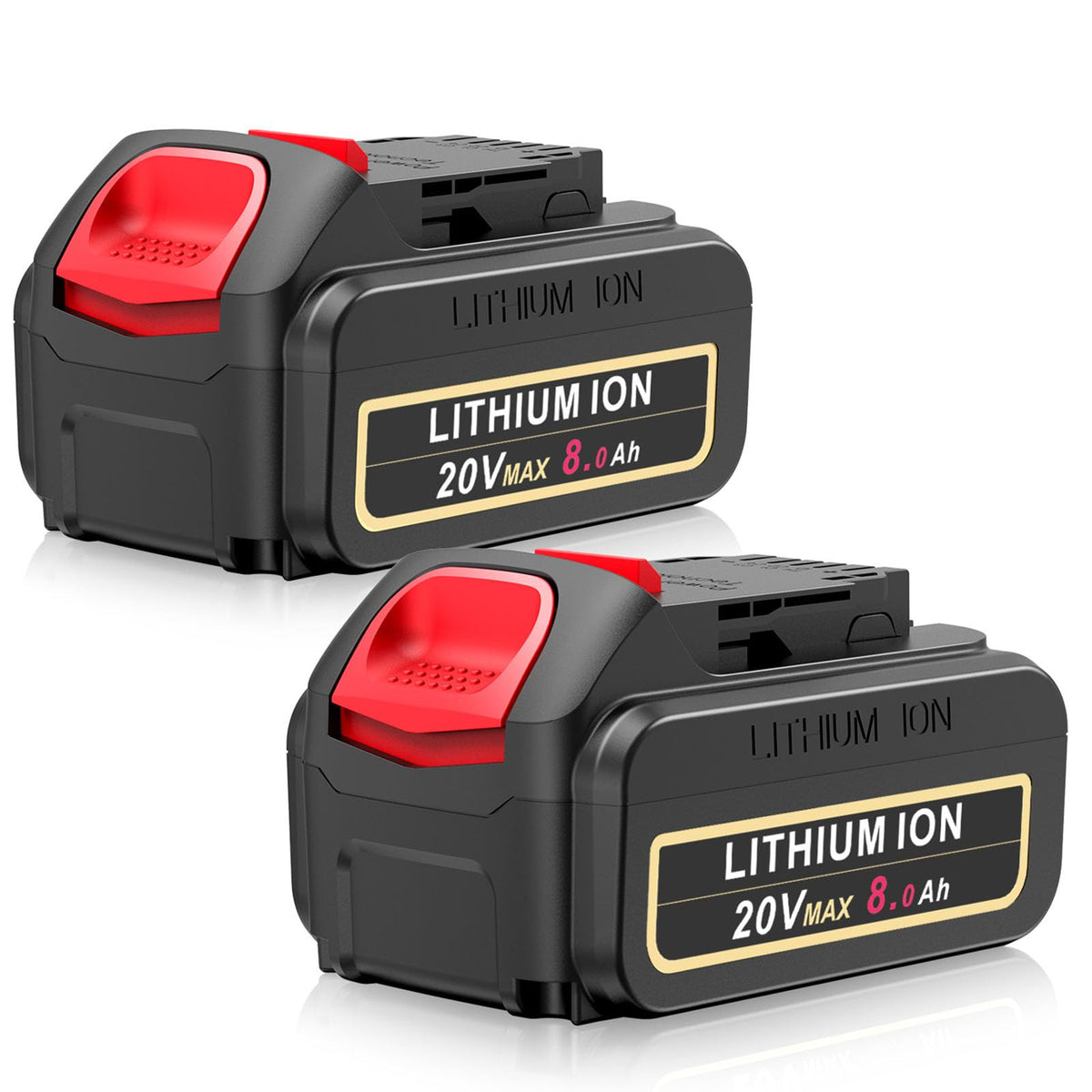 8000mAh Lithium Ion Battery Replacement (2 Pack) M151860