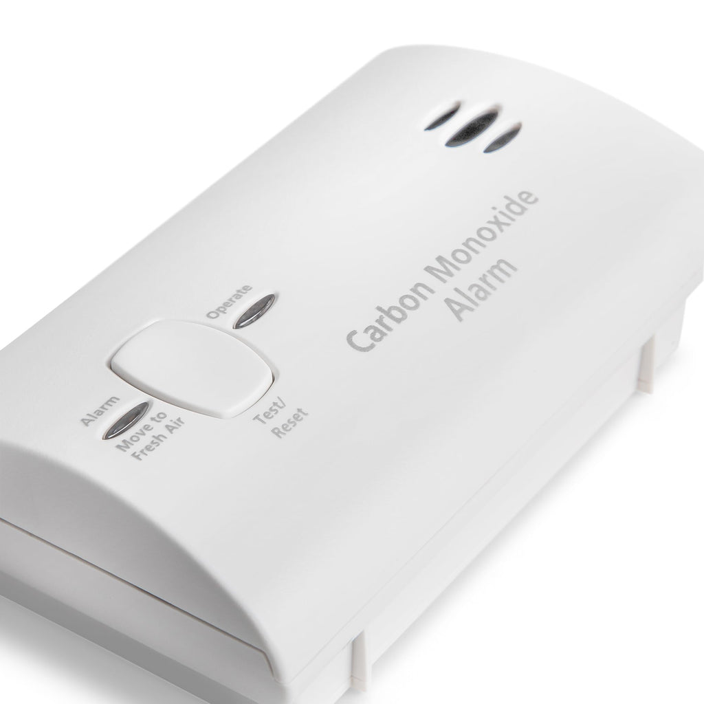 Carbon Monoxide Detector, AA Battery Powered, 85 dB Alarm S2455