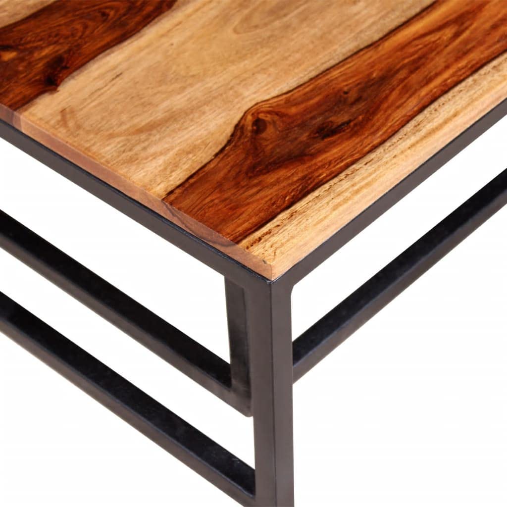Set of 2 Solid Sheesham Wood Nesting Coffee Table X651686