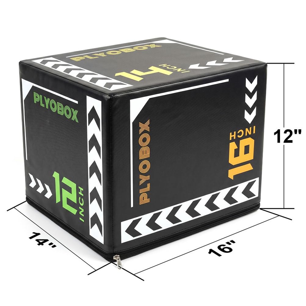 3-in-1 Foam Plyometric Jump Box O21179