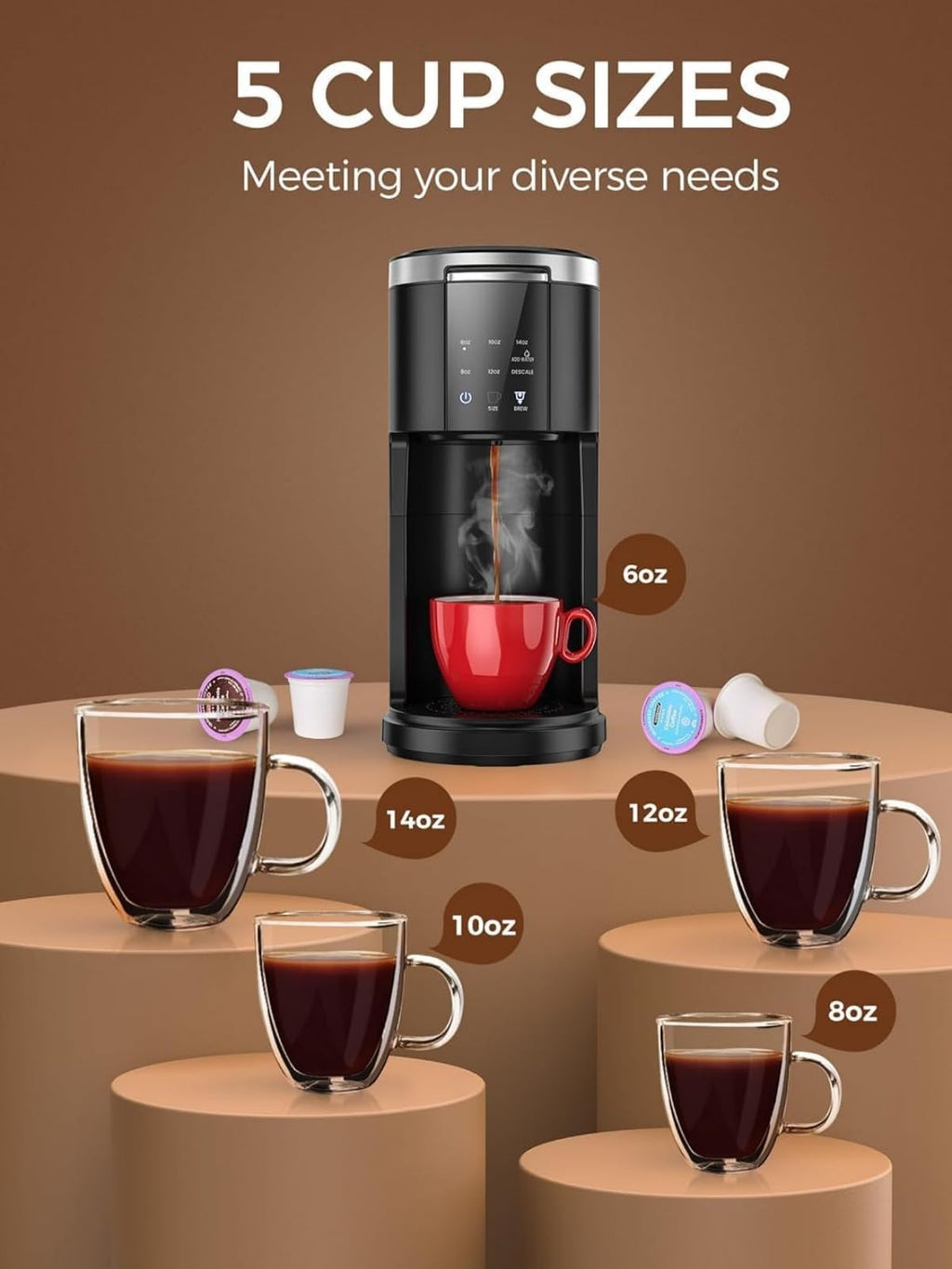 Single Serve Coffee Pod Maker X39297