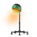 1875W Ionic Hooded Hair Dryer with 3 Temperature Settings J292