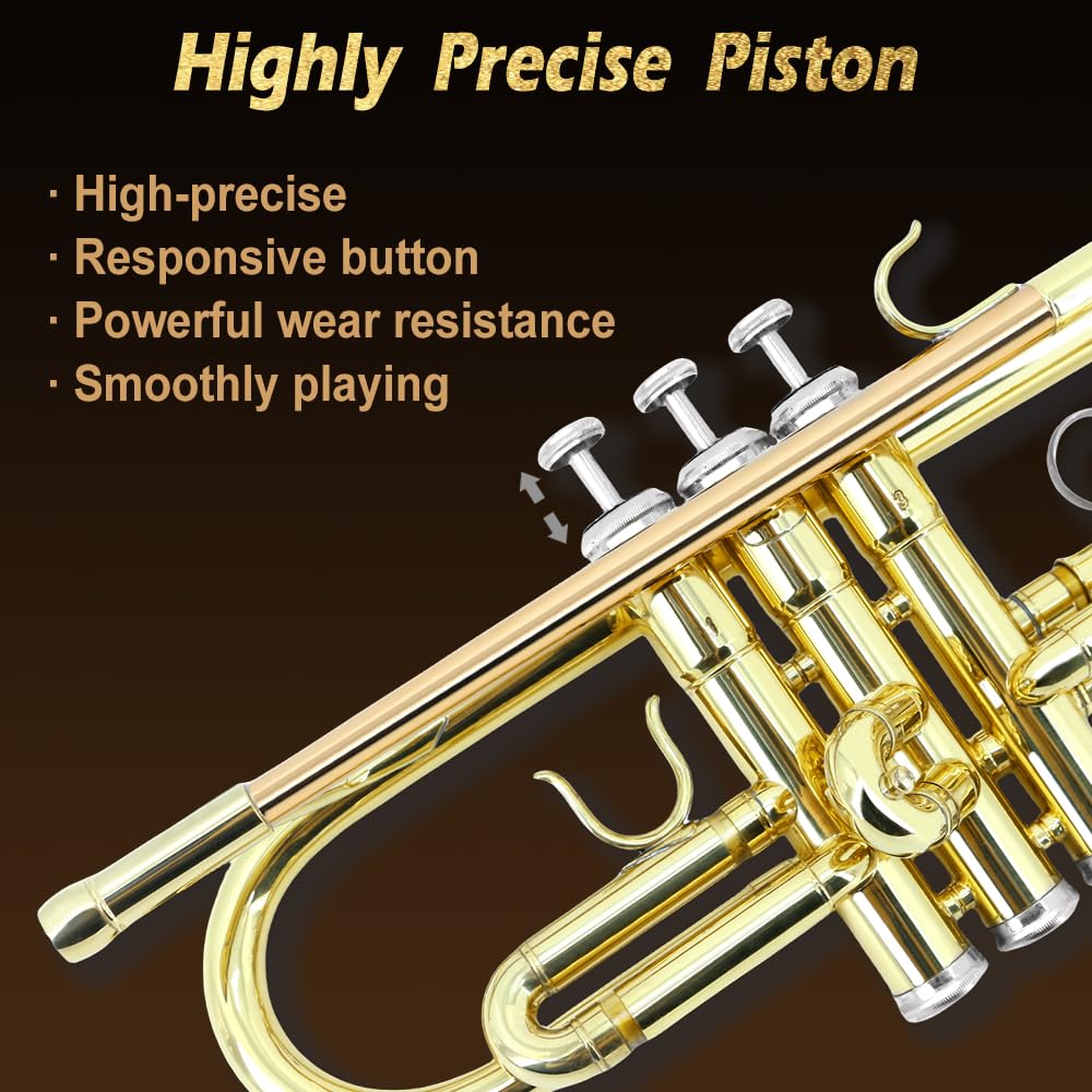 Bb Trumpet with 7C Mouthpiece, Hard Case & Cleaning Kit J93873