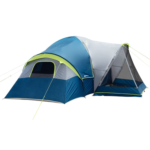 10-Person Camping Dome Tent with Screen Porch H573