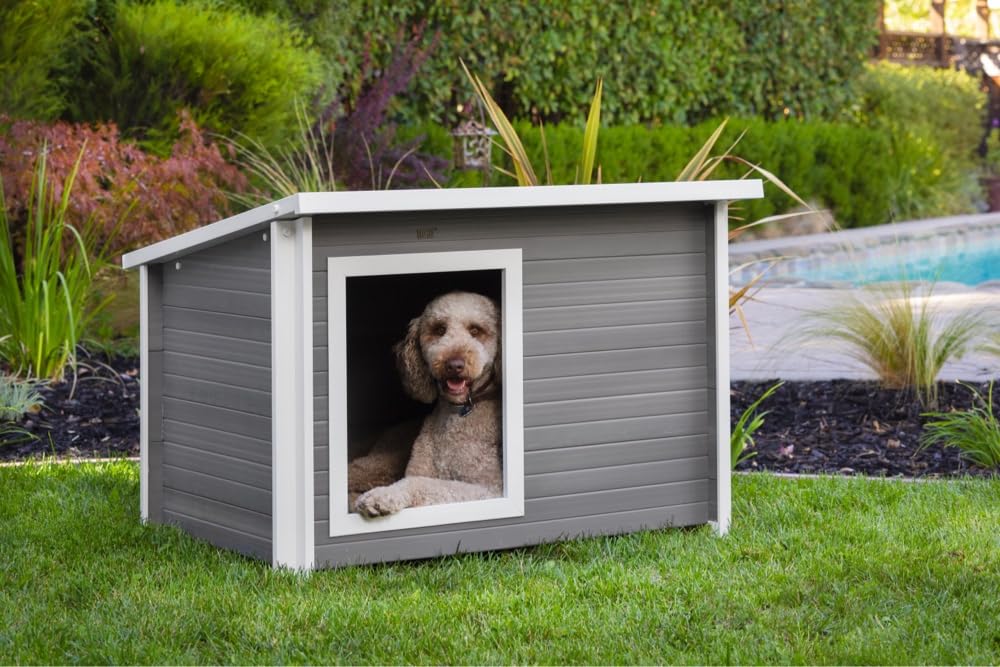 X-Large Grey Dog House Y81978