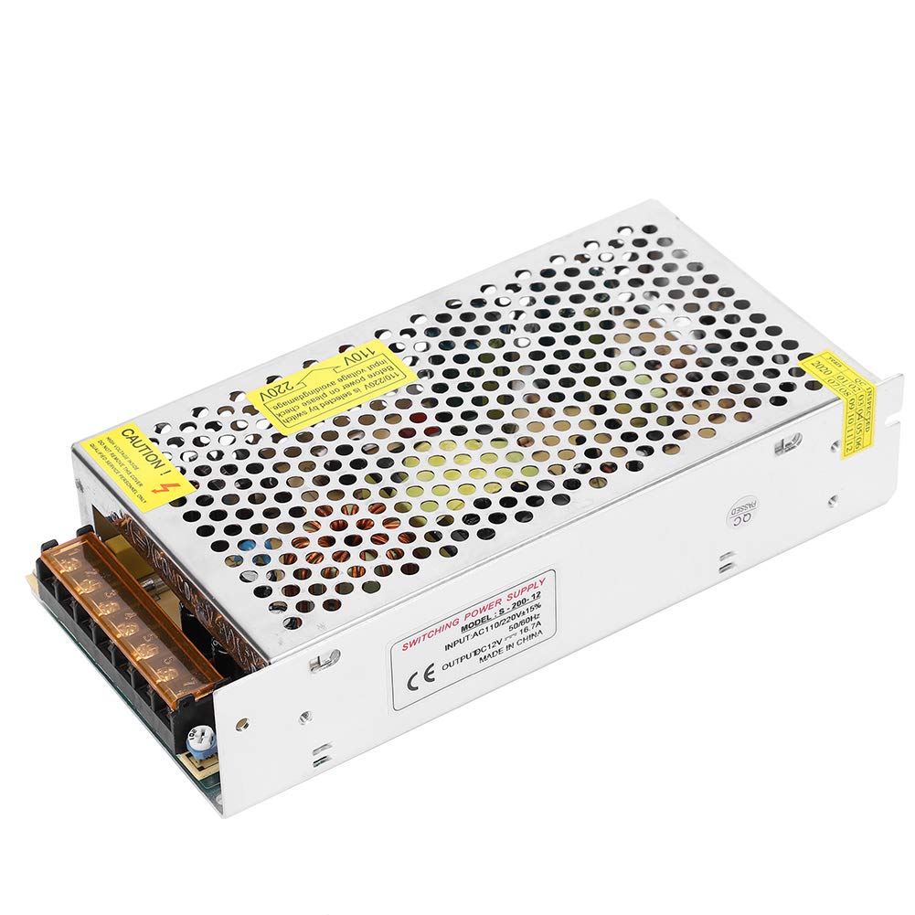DC12V Switch Power Supply Driver Adapter Aluminum Alloy Transformer E7450