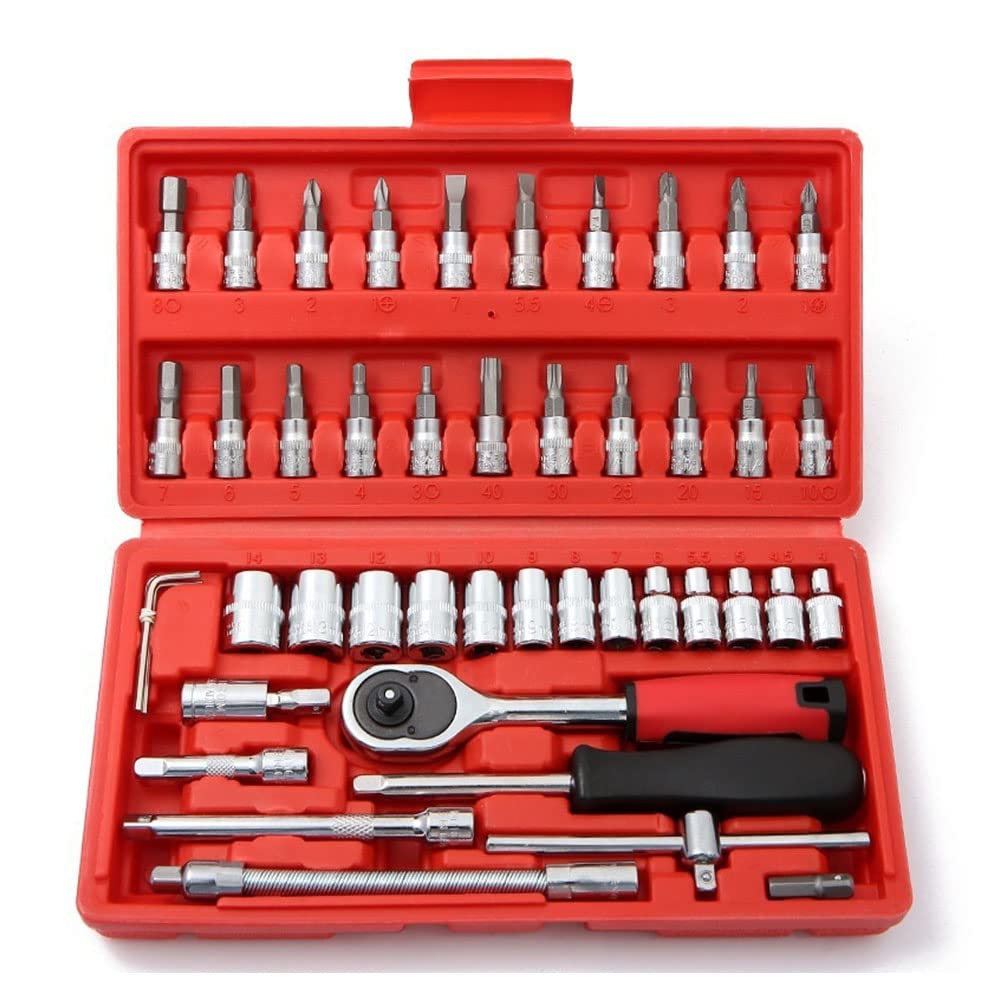 1/4 in. Drive Ratchet Socket Wrench Set C970827