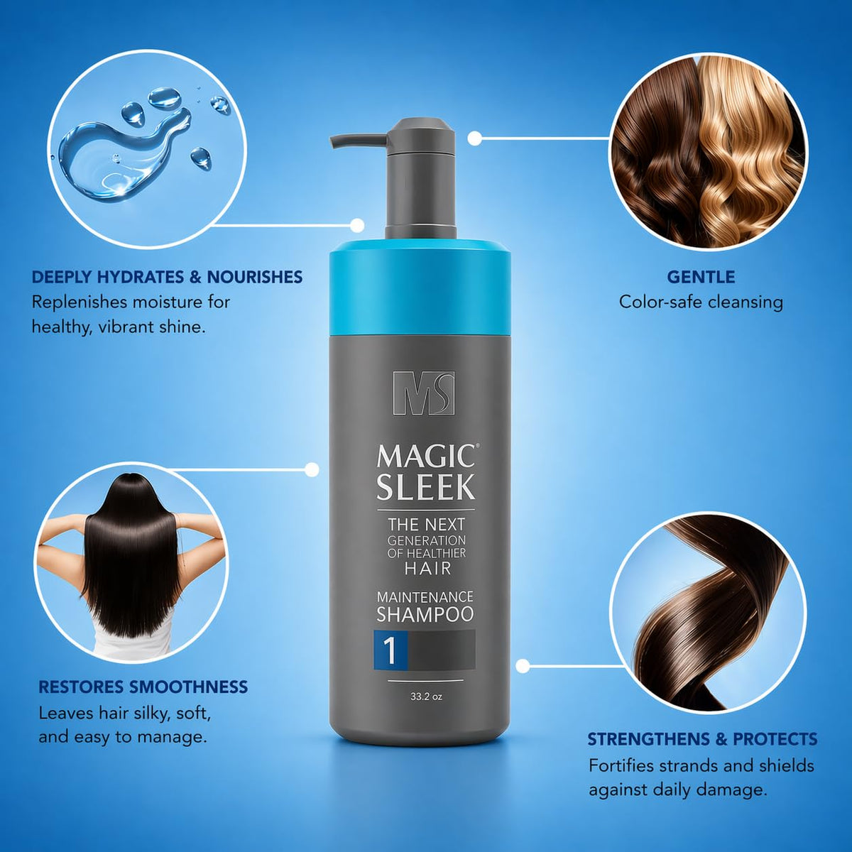 Shampoo & Conditioner Duo 33.2 oz Combo Pack K7019