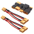 14AWG XT60 Parallel Battery Connector 2-Male to 1-Female Cable Y Splitter Z978