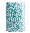 Mother of Pearl Inlaid Cylinder Drum End Table V35940