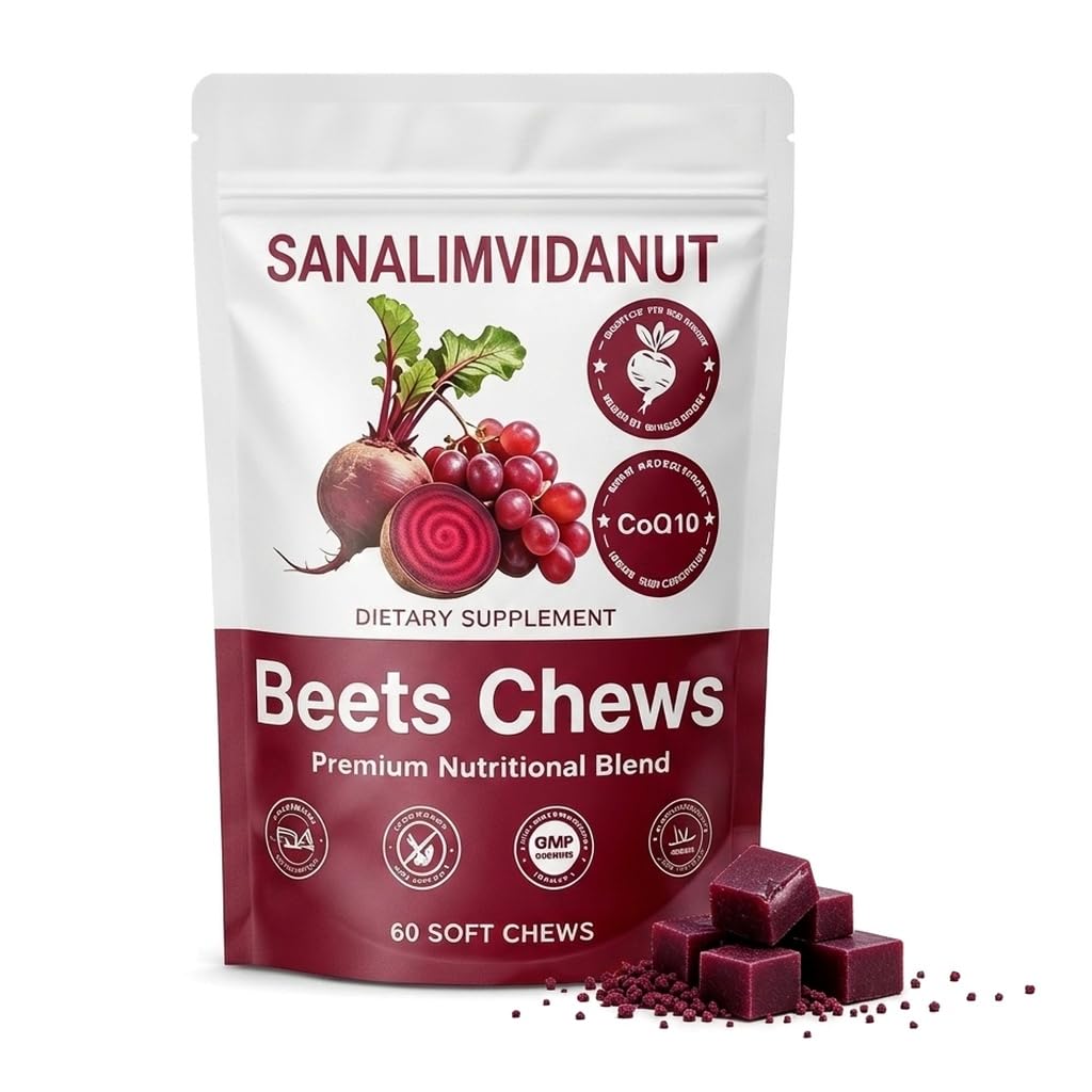 Beet Root Chews 500mg 60 Chews L9494