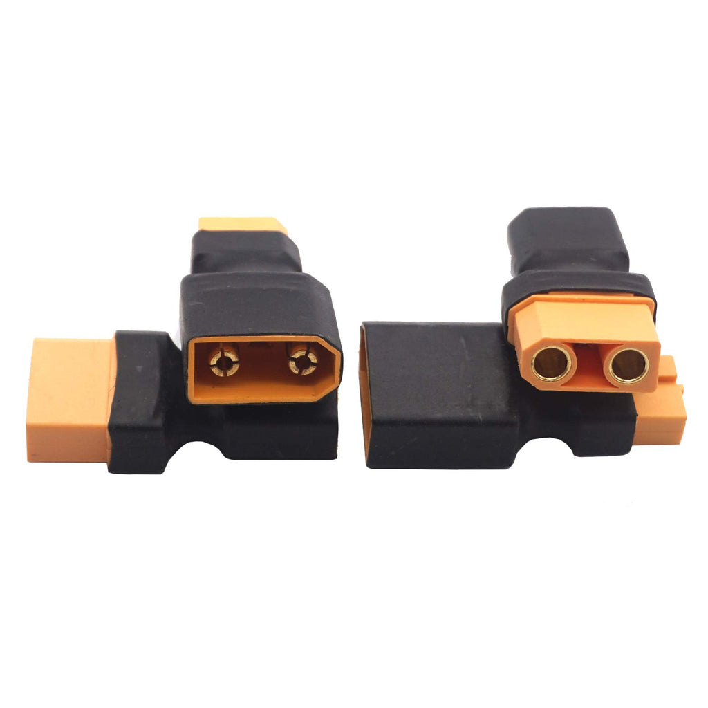 14AWG XT60 Parallel Battery Connector 2-Male to 1-Female Cable Y Splitter Z978