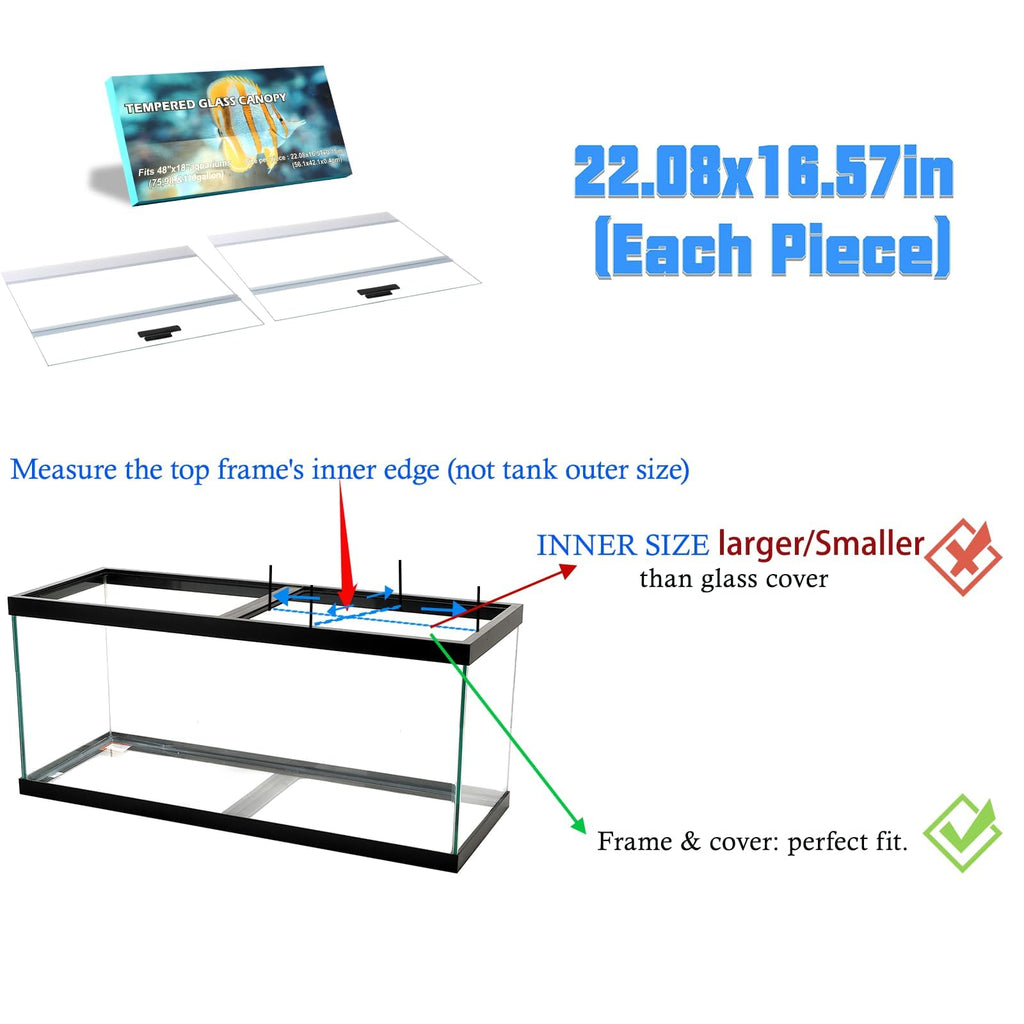 Clear Tempered Glass Canopy W225