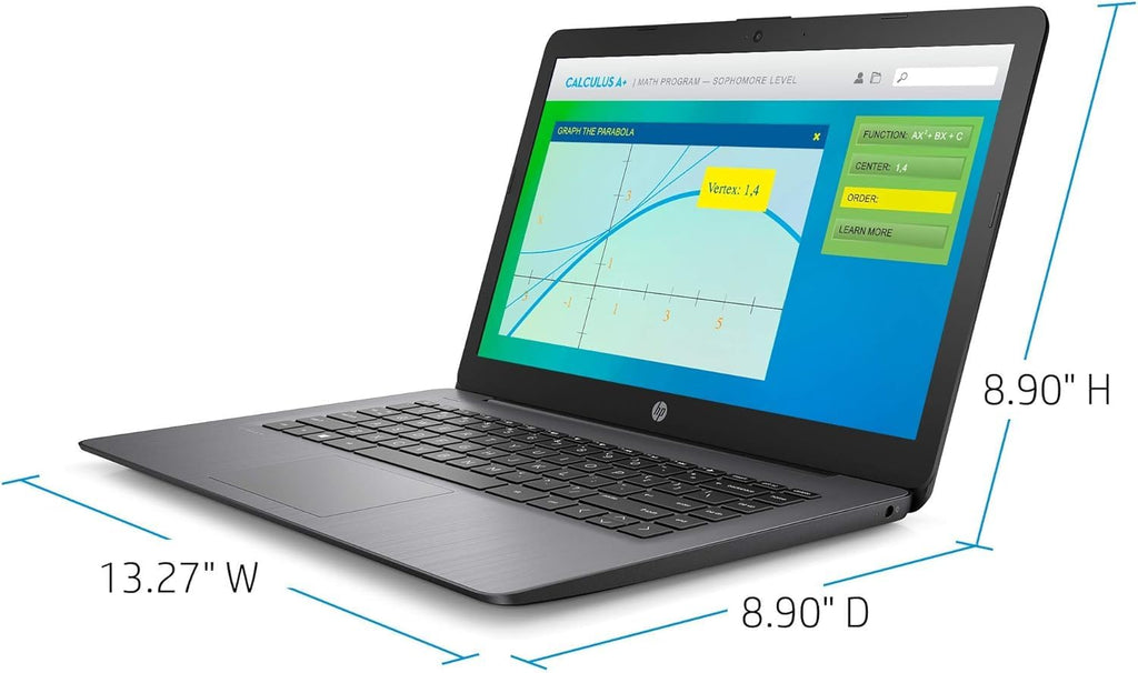 14 Inch HD Laptop Intel Celeron N4000 4GB DDR4 RAM 64GB eMMC Windows 11 Home Notebook Z314105