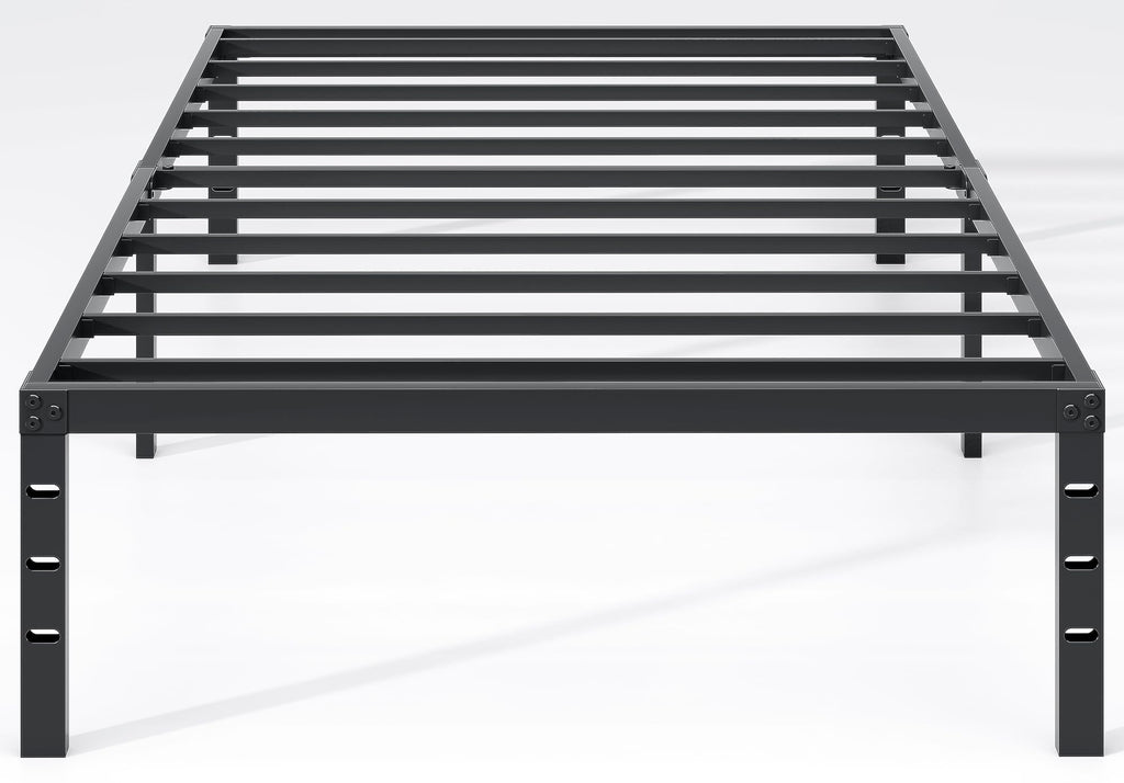 Metal Bed Frame with Storage Space, 14 Inch M157451