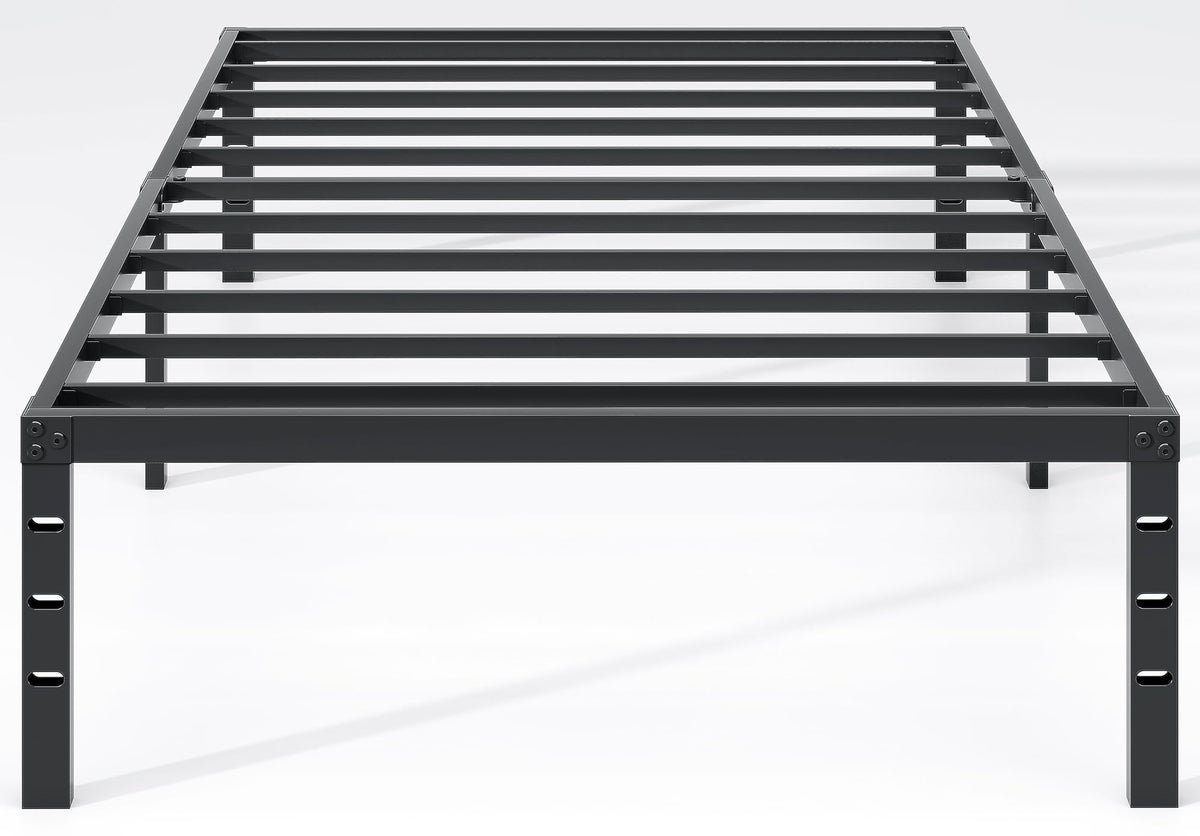 Metal Bed Frame with Storage Space, 14 Inch M157451