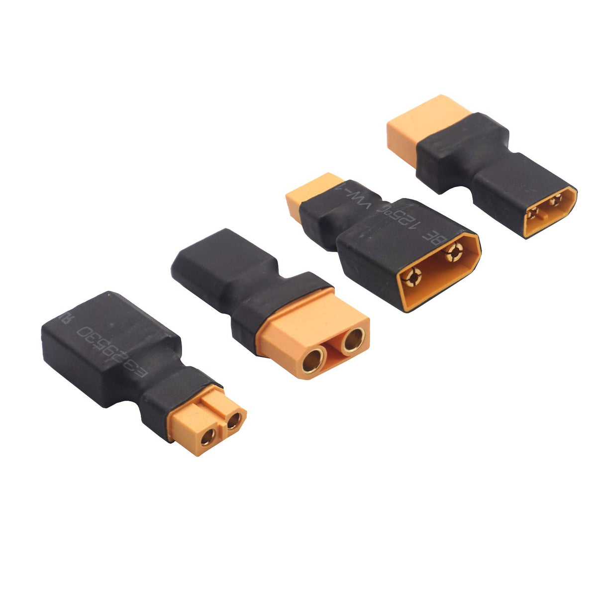 14AWG XT60 Parallel Battery Connector 2-Male to 1-Female Cable Y Splitter Z978