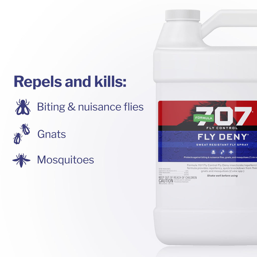 Fly Deny Spray for Horses & Ponies 1 Gallon R9660
