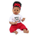 20-Inch African American Reborn Baby Doll P174006