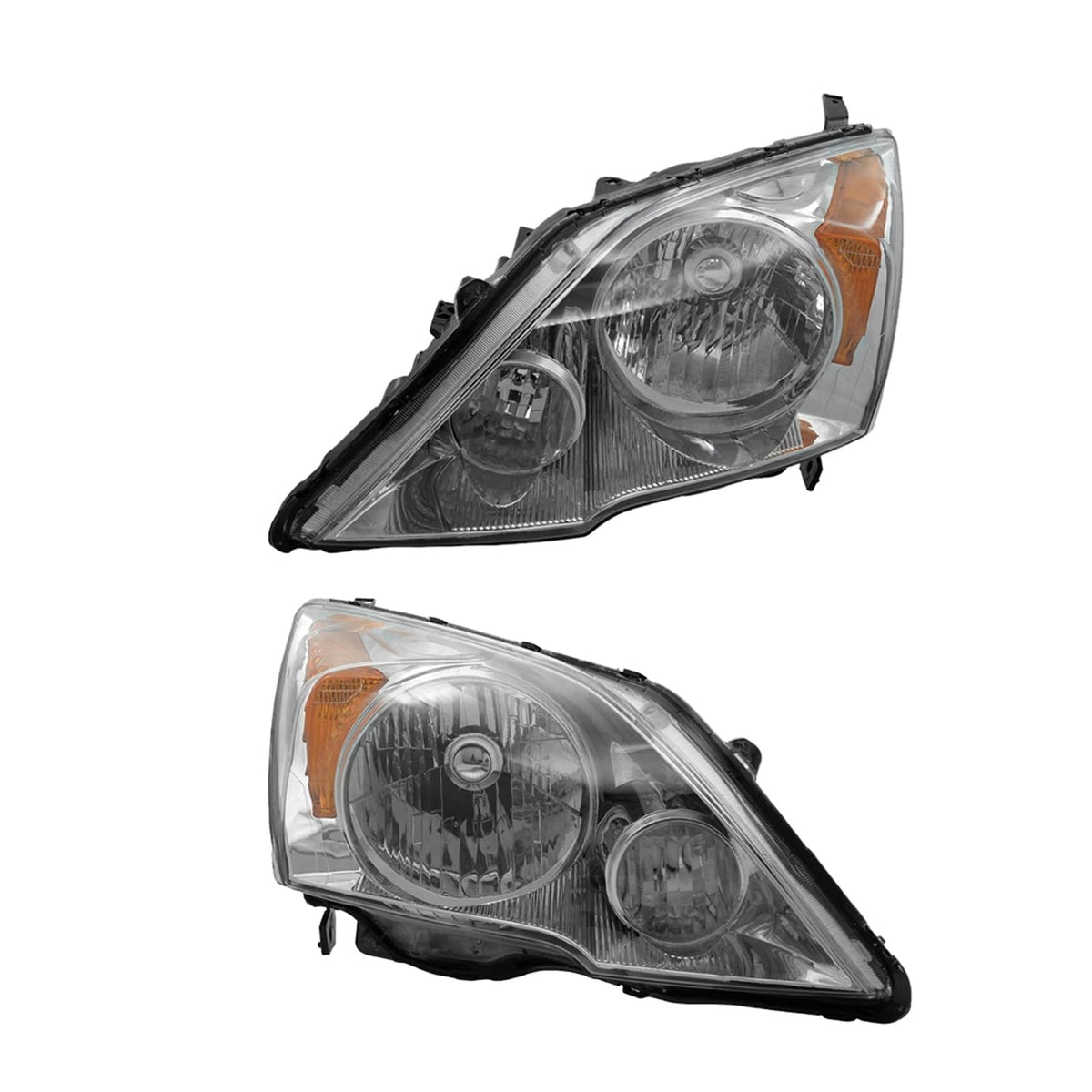 Pair of 2 Front Left-Right Headlights Assembly Replacement G409