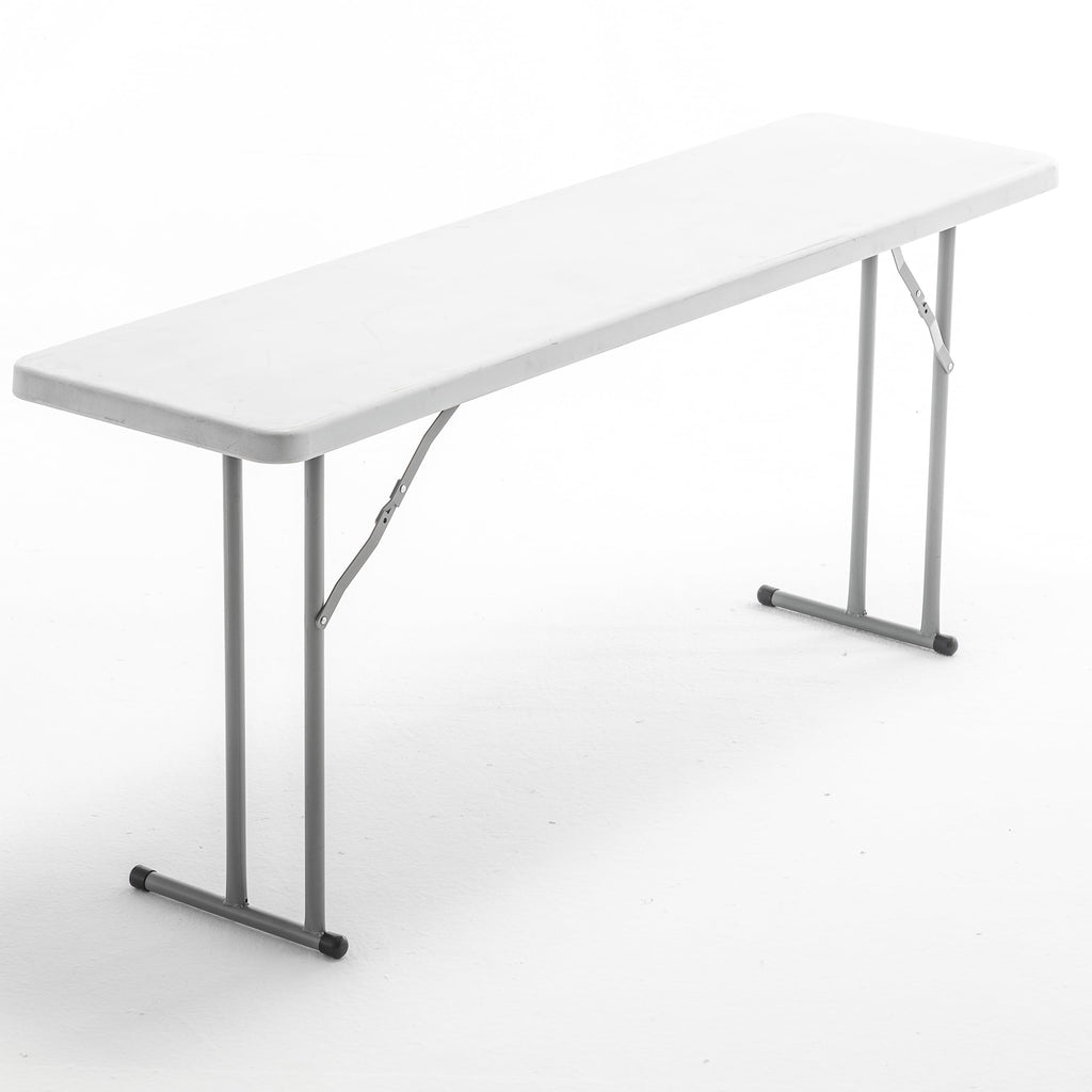 Portable Folding Training Table & 3 Floral Chairs 4 Piece Set V345713