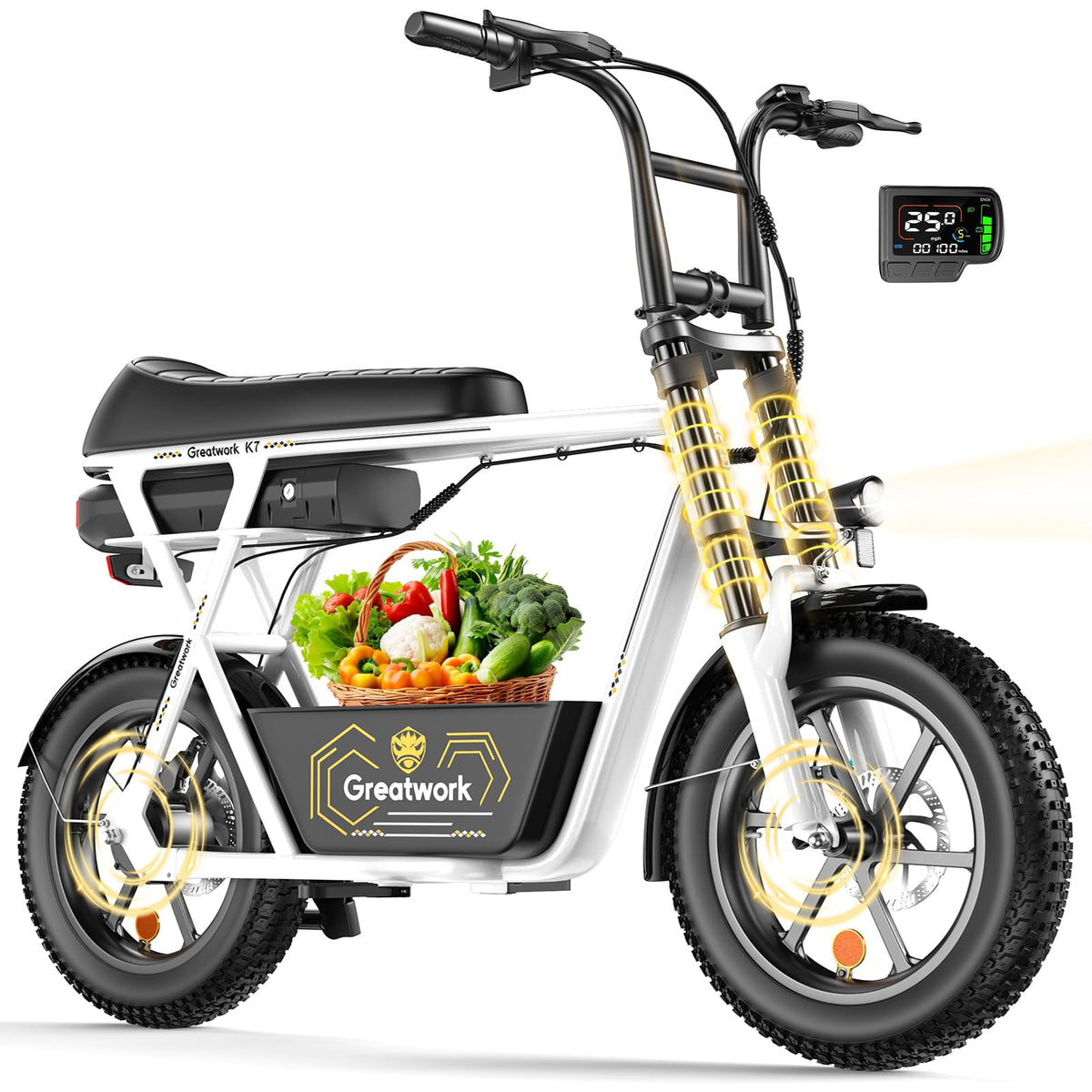 1500W Electric Scooter with Seat D894039