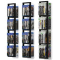 Black 34 Inch Floating Shelves Set of 3 J7453