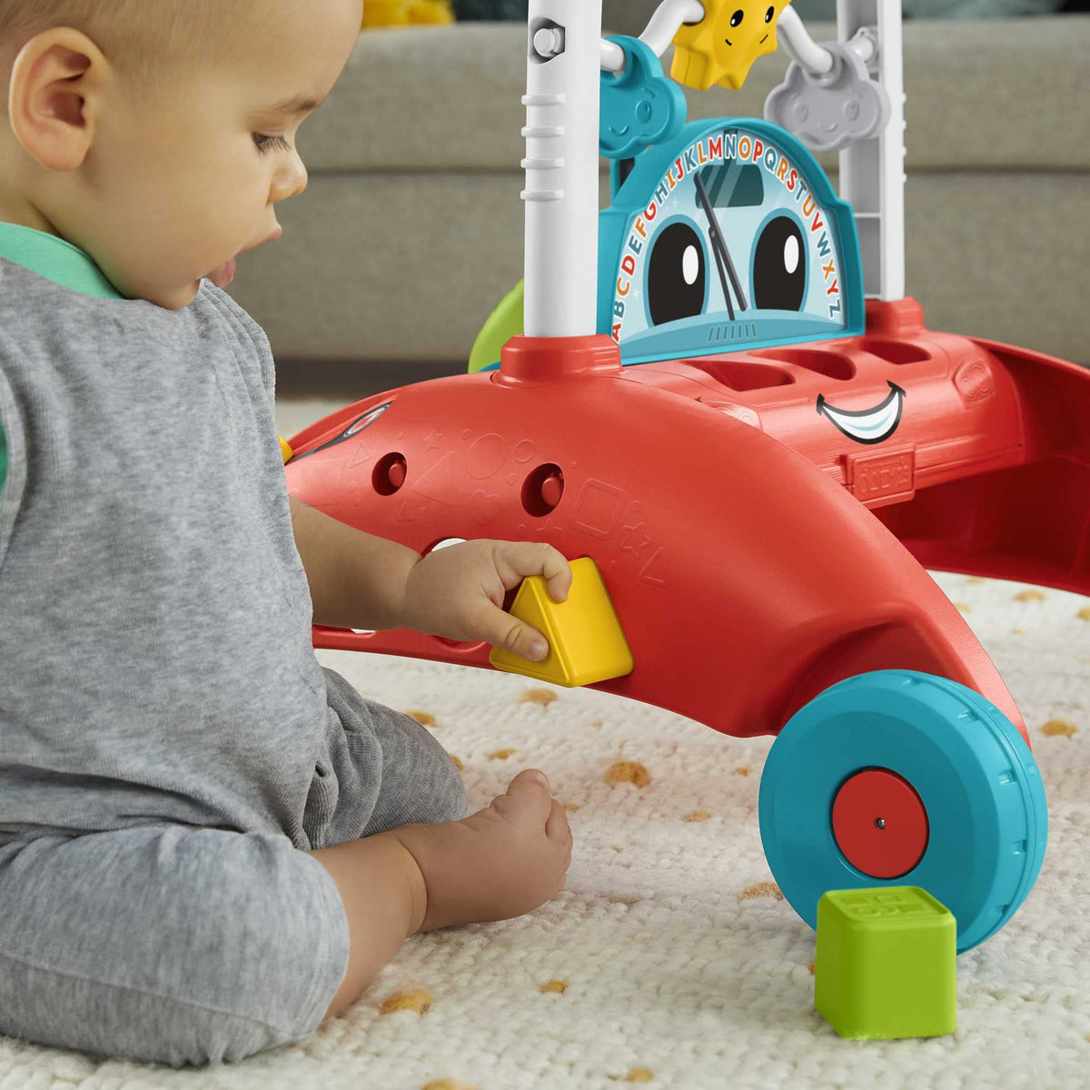 2-Sided Steady Speed Baby Walker with Learning Songs and Sounds S475