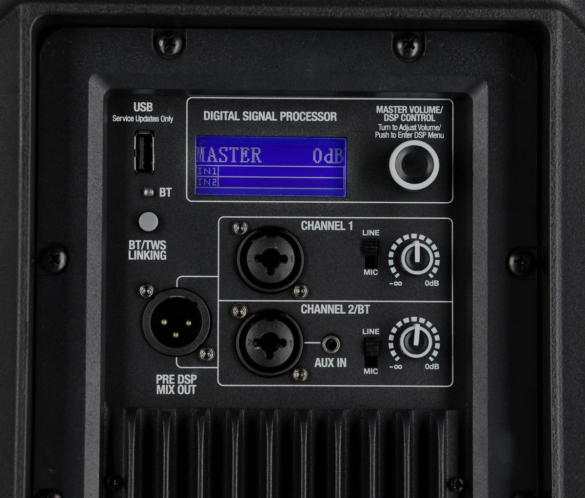 15" Powered PA Speaker with Bluetooth Q86403