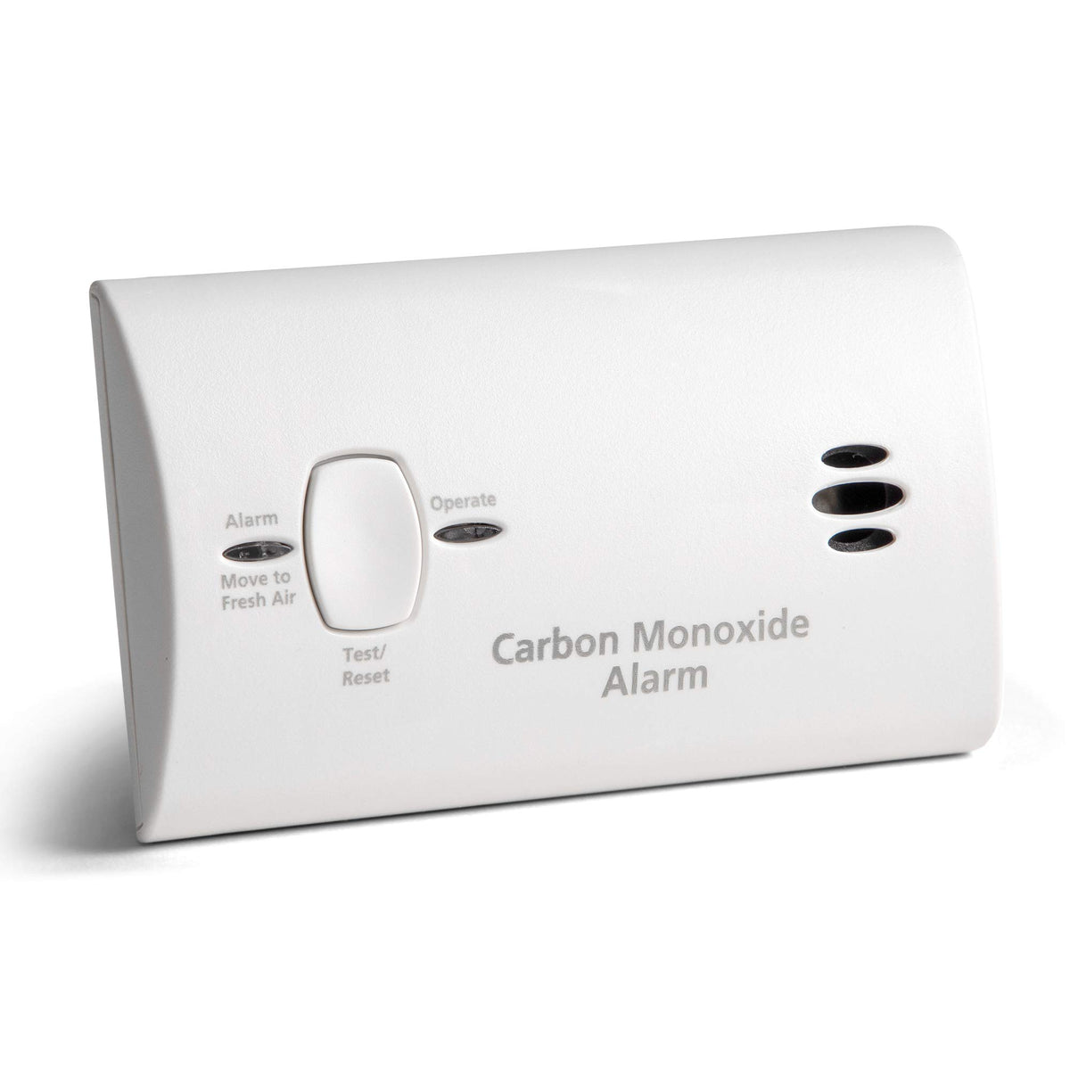 Carbon Monoxide Detector, AA Battery Powered, 85 dB Alarm S2455