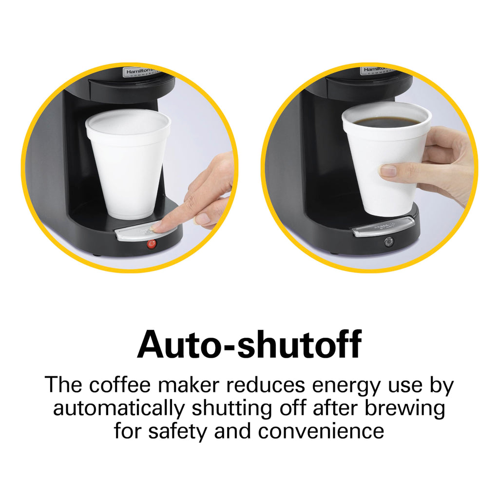 Black Single Serve Pod Coffeemaker C3448