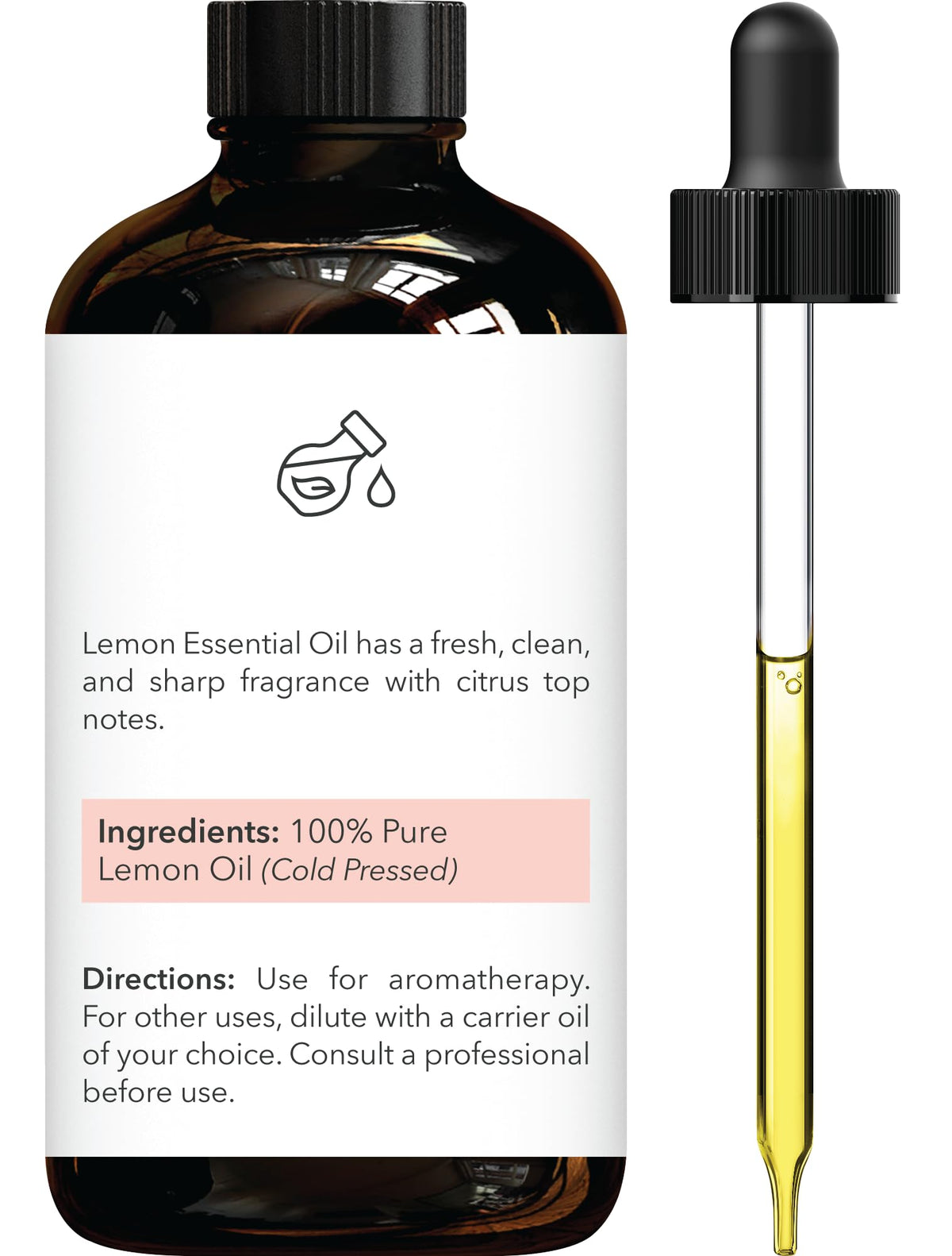 Lemon & Lemongrass Essential Oils 4 Fl Oz Pack of 2 O46168