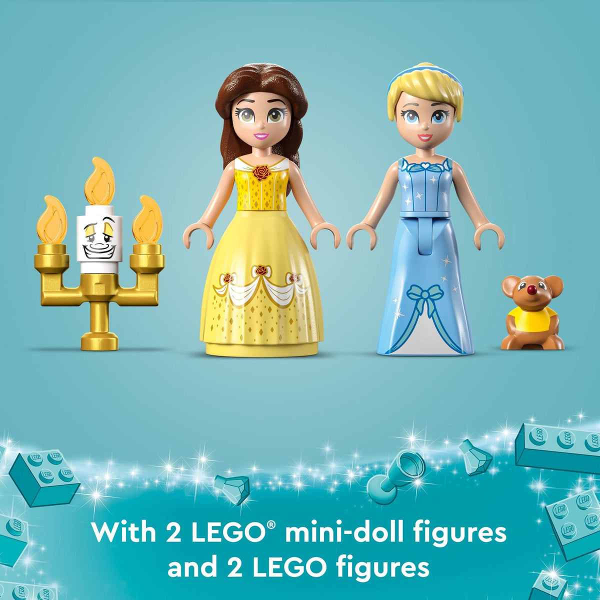 Castle Playset with Mini-Dolls J167