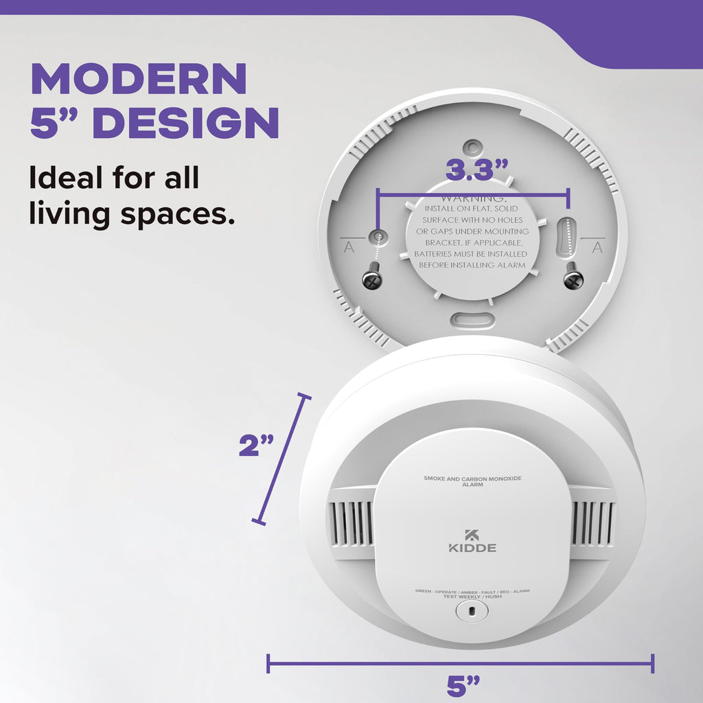 Smoke & Carbon Monoxide Detector, AA Battery-Powered, 3 Pack W502720