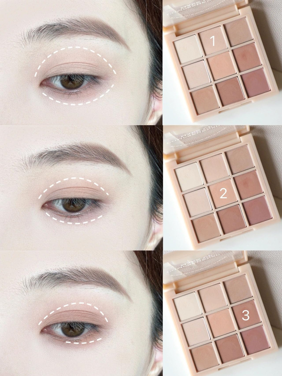 Matte Neutral Eyeshadow Palette F17085